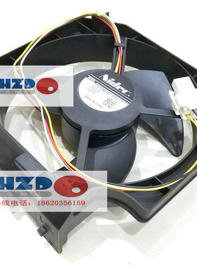 全新原装NIDEC 静音Z19Y12MS1A3-57Z32 12V 19CM冰箱抽风散热风扇