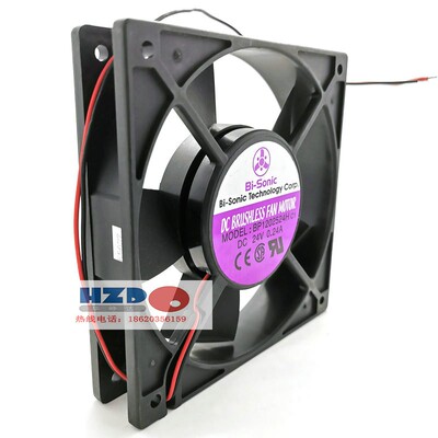 BP1202524H全新原装百瑞12025 24V 0.24A变频器散热风扇2线HZDO