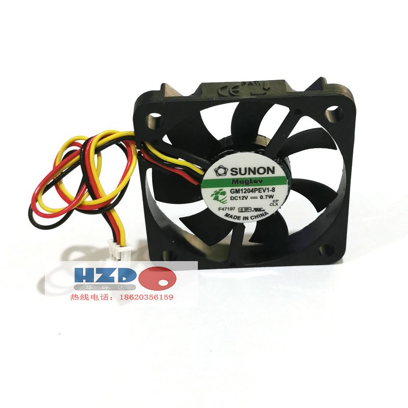 全新GM1204PEV1-8 Sunon/建准4007 12v 0.7W 0.06A散热风扇3线4CM