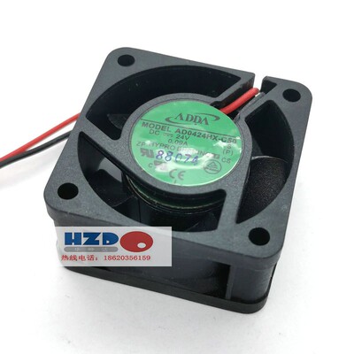AD0424HX-C50全新原装ADDA 4020 24V 0.09A散热风扇4CM2线