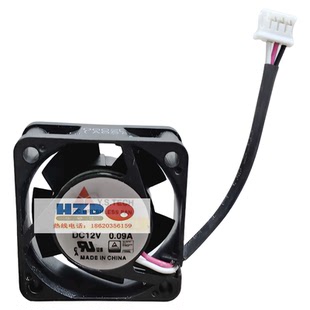 HYW04020012BL全新原装元山4020 12V 0.09A 3线双滚珠风扇HZDO
