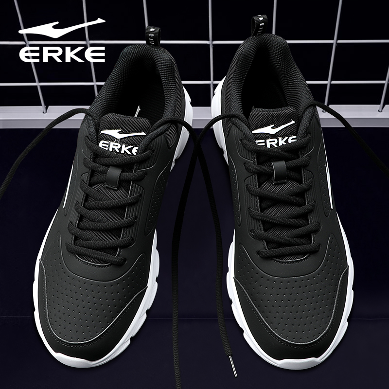 鸿星尔克2025冬季新款跑步鞋