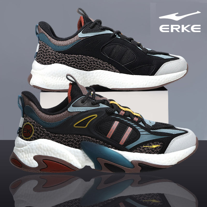 鸿星尔克2025秋季新款运动鞋