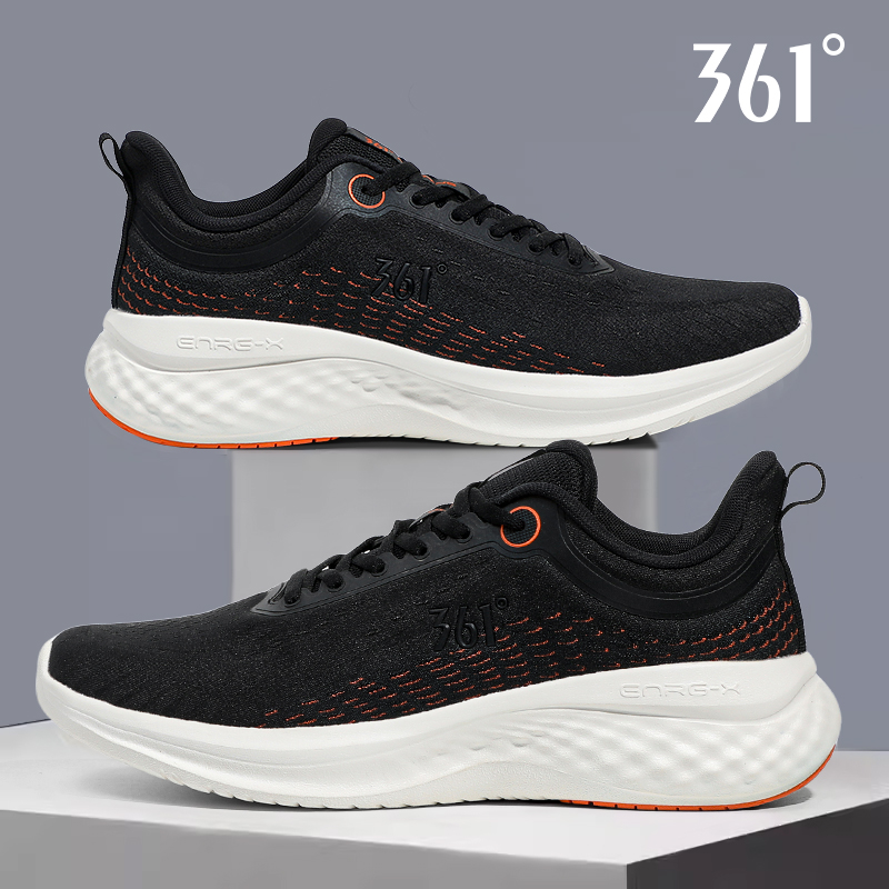 361户外登山防滑黑色耐磨跑步鞋