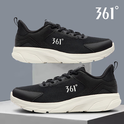 361男鞋网面透气跑步鞋休闲鞋子