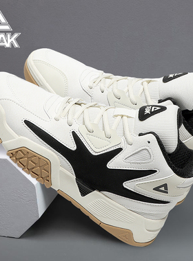 匹克板鞋男鞋2025冬季新款白色百搭增高高帮青少年轻便防滑运动鞋