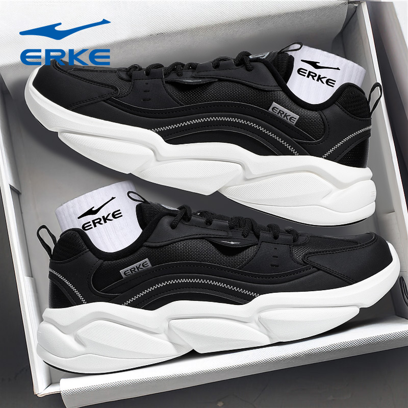 鸿星尔克运动鞋男款2025冬季新款