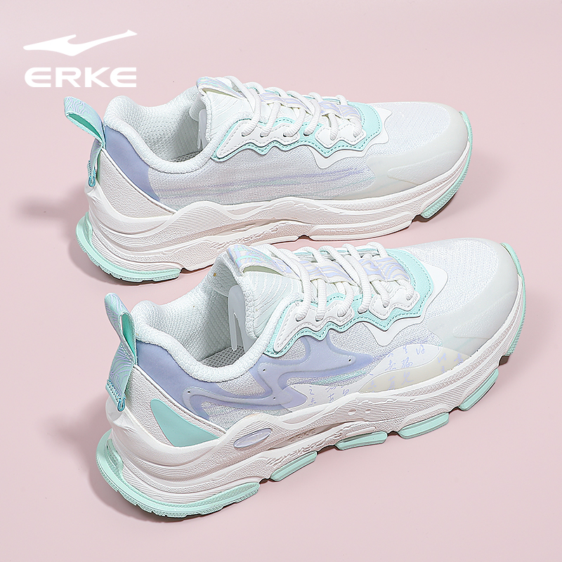 鸿星尔克老爹鞋女鞋2025春季新款