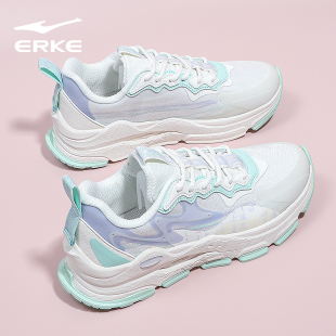 鸿星尔克老爹鞋女鞋2026春季新款小白鞋时尚百搭舒适休闲运动鞋子