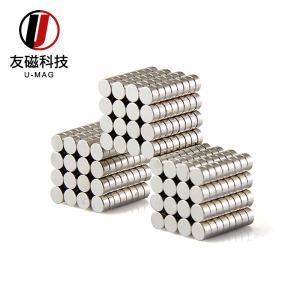 直径2-10mm强力小磁铁强磁圆片磁钢钕磁铁