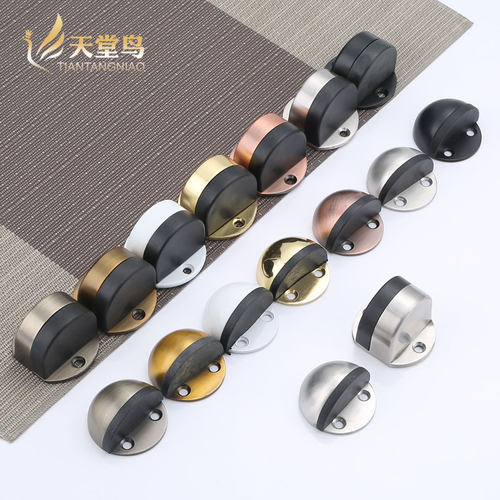 不锈钢加厚免打孔门挡