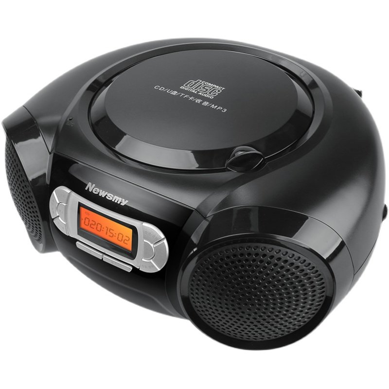 纽曼光盘复读机CD-H180面包机随身听CD机2.0声道支持8G存储器SD卡