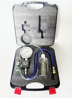 电喷共轨高压油泵柱塞油路400mpa带限压阀压力表1800bar维系工具