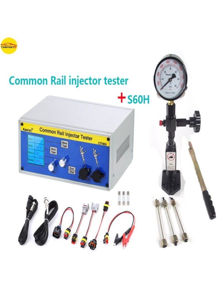 AM-CIT800 EFI 커먼 레일 인젝터 압전 펄스 테스터 CIT868은 4개의 인젝터를 테스트할 수 있습니다