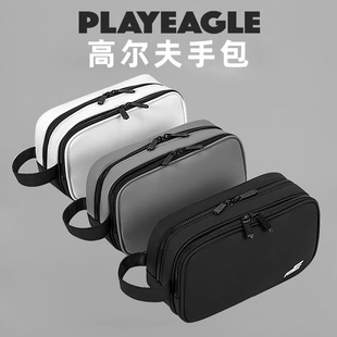 PE新款高尔夫手包男女简约便携手拿包双层小手包手抓配件包收纳包