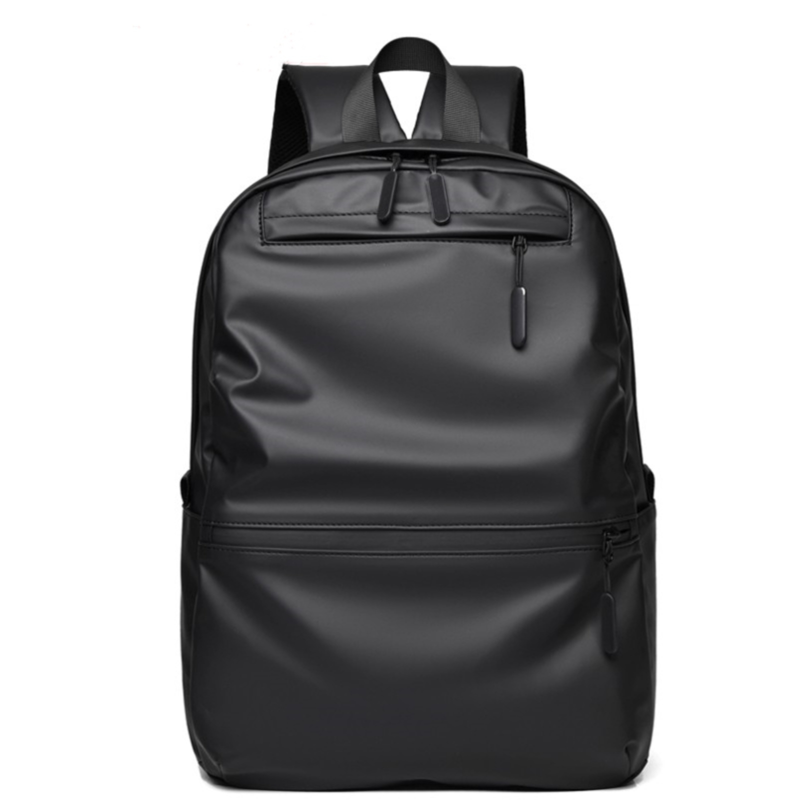 法国MKPREF简约男士双肩包帆布书包潮酷大学生休闲旅行包运动背包