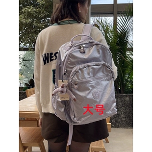 法国MK&ins双肩背包女中学生大学生电脑包旅行休闲百搭大容量书包