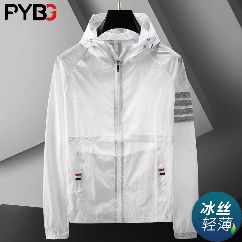 冰丝防晒衣男款2026夏季新款户外薄款防晒服休闲男士钓鱼皮肤衣潮