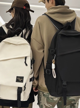 法国GBP 双肩包百搭大容量电脑旅行背包女初中生高中大学生书包男