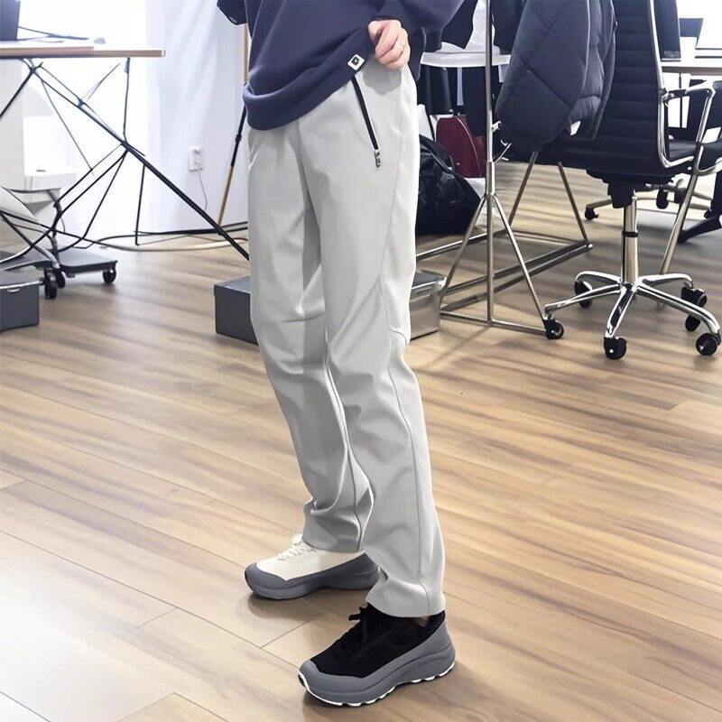 软壳冲锋裤男士2026年新款夏季薄款男裤速干运动登山工装裤子男款