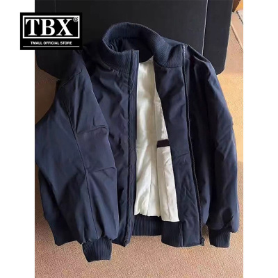 高端棉服飞行员夹克外套男士2025新款春秋冬装短款立领棒球服男款