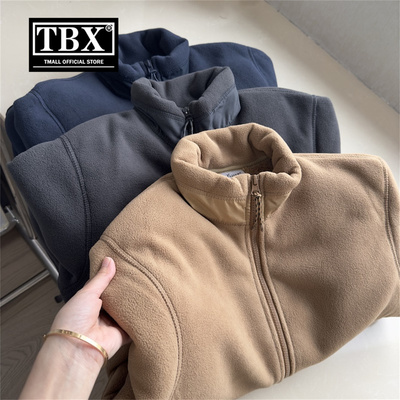 高端加厚羊羔绒外套男士2025新款秋冬装保暖摇粒绒夹克男款抓绒衣