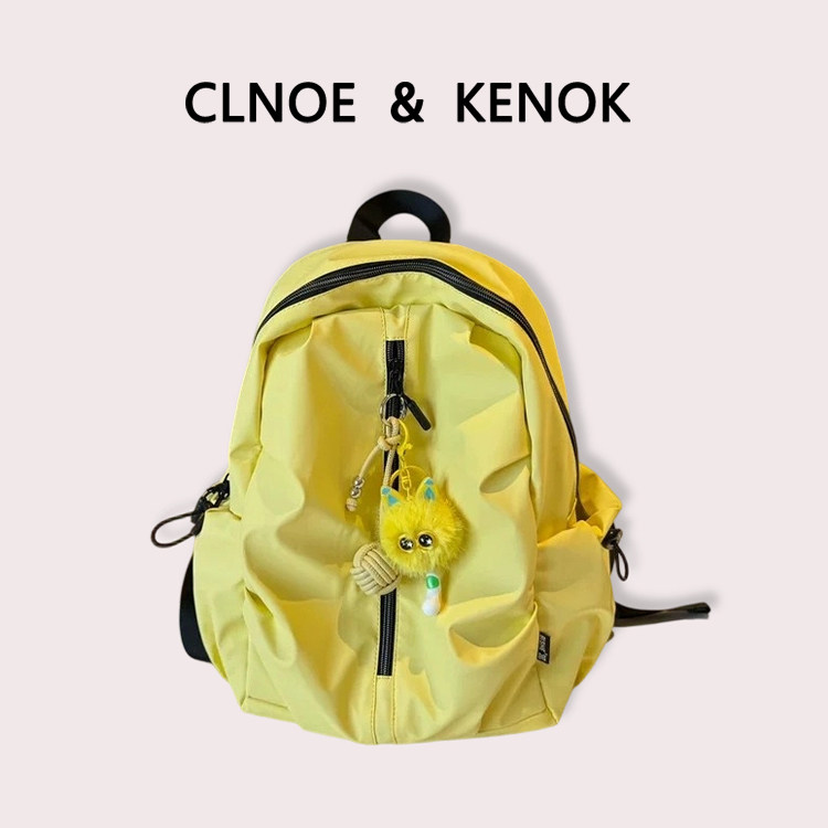 Clnoe Kenok旅游轻便徒步小背包女2026新款休闲防水高颜值双肩包
