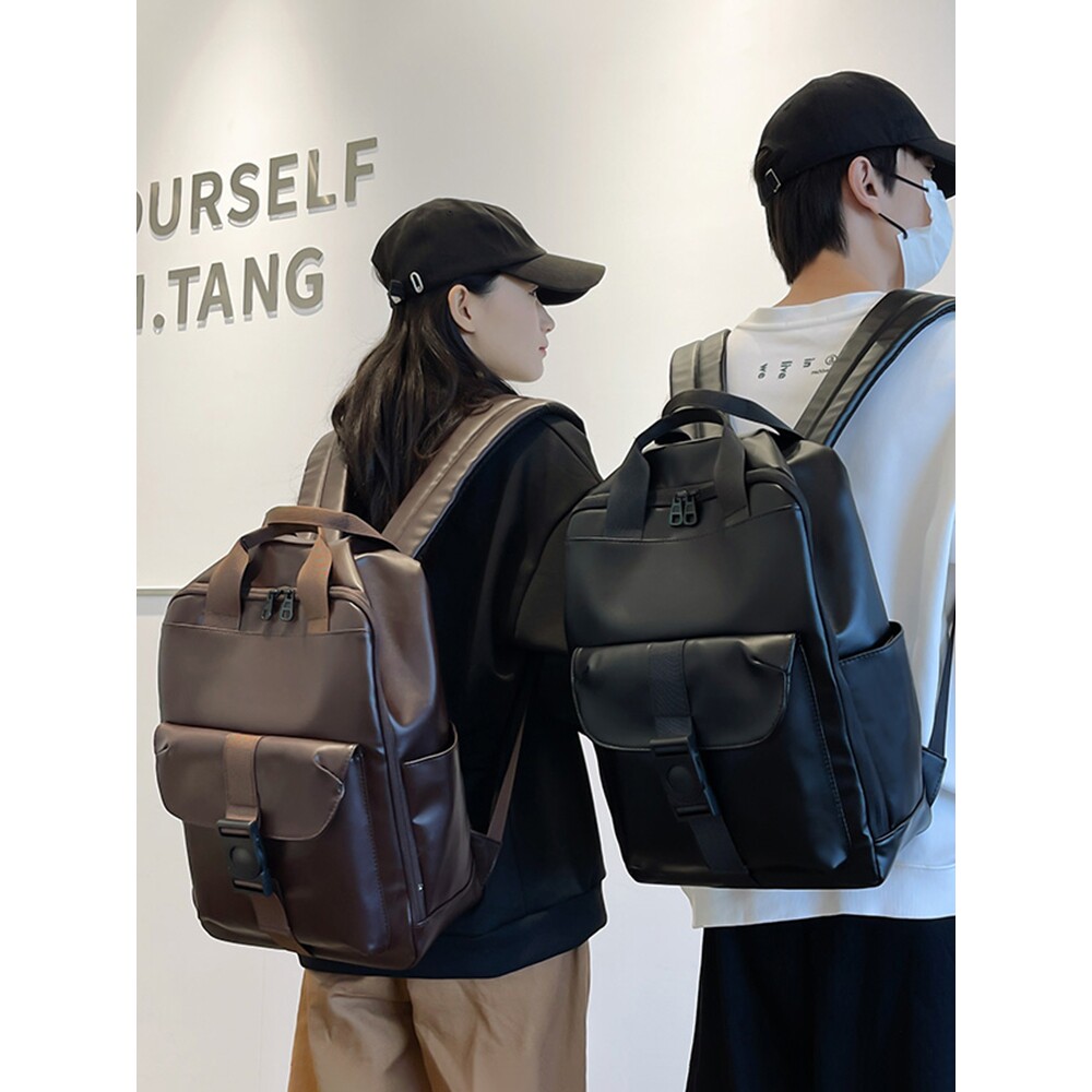 法国MKCLACK复古港风双肩包大容量防泼水背包男初高中学生书包女