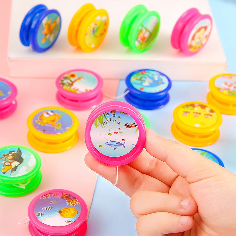 幼儿园卡通迷你溜溜球-岁儿童益智玩具悠悠球幼儿园奖品地摊
