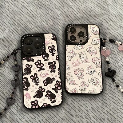 可爱顽皮兔镜面潮款iPhone壳