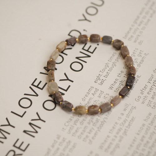 天然舒俱来0802苏纪石老料方糖单圈手串手链（多样性发货发其一）