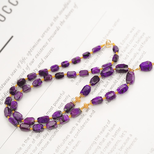 舒俱来S191300欧标5A苏纪石舒俱来项链18K