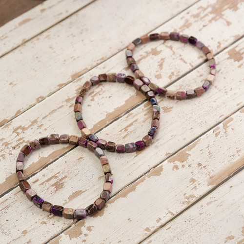 舒俱来S1223春带彩苏纪石手串(多样性发货发其一)