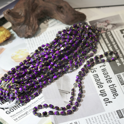 舒俱来S21102火焰红丝绒项链45cm(多样性发货发其一)