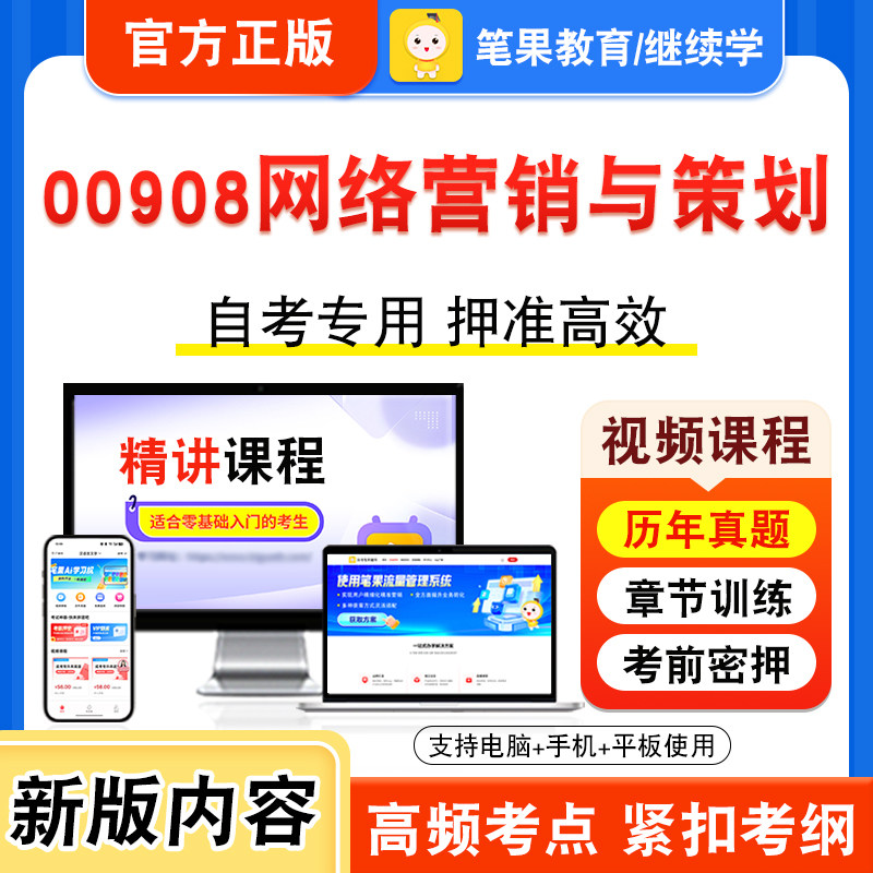 00908网络营销与策划自考