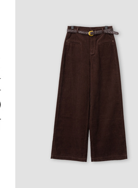 （周哥甄选）咖色裤子-31179