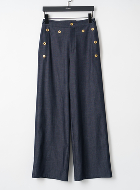 （周哥甄选）牛仔蓝裤子-22363