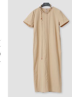 （周哥甄选）黄色连衣裙-23220