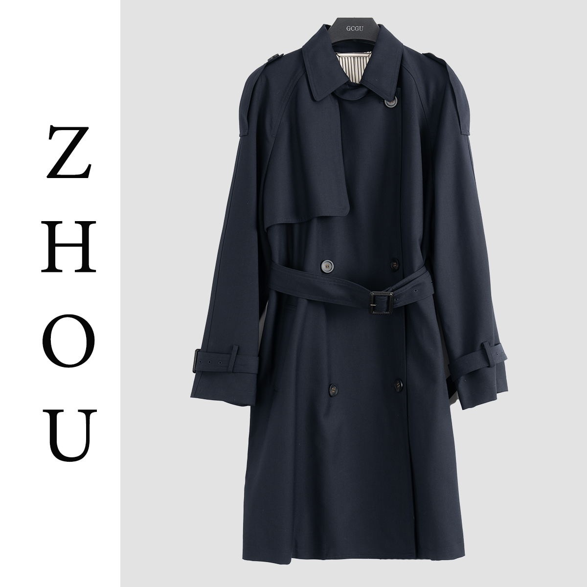 藏青色高端轻奢外套-20082