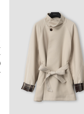 （周哥甄选）米白色羽绒外套-33038