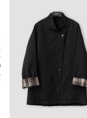 （周哥甄选）黑色羽绒外套-31987