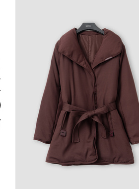 （周哥甄选）咖色羽绒外套-31813