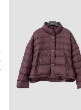 （周哥甄选）紫色羽绒外套-30886