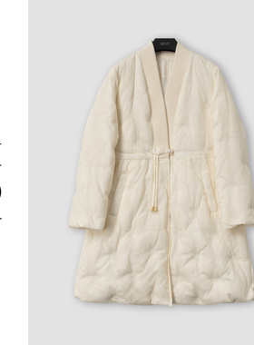（周哥甄选）白色羽绒外套-31730