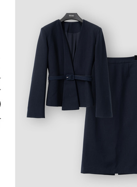 （周哥甄选）藏蓝色套装-30645