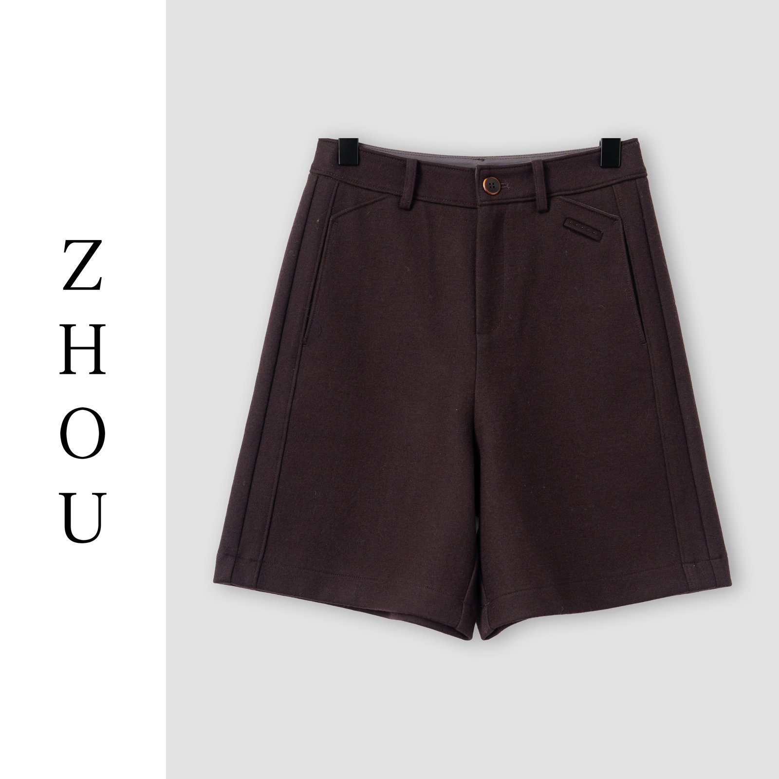 （周哥甄选）绛紫色短裤-32967,女装/女士精品,短裤,淘宝优惠券,粉丝福利购,淘宝优惠卷