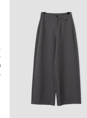 （周哥甄选）黑灰色裤子-30565