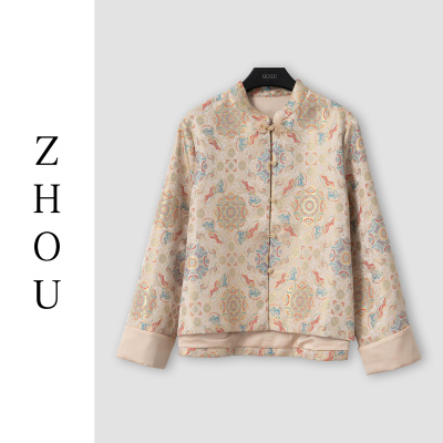 （周哥甄选）杏色外套-33211