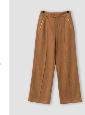 （周哥甄选）咖色裤子-31915