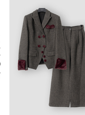 （周哥甄选）灰色套装-32775